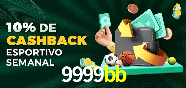 10% de bônus de cashback na 9999bb